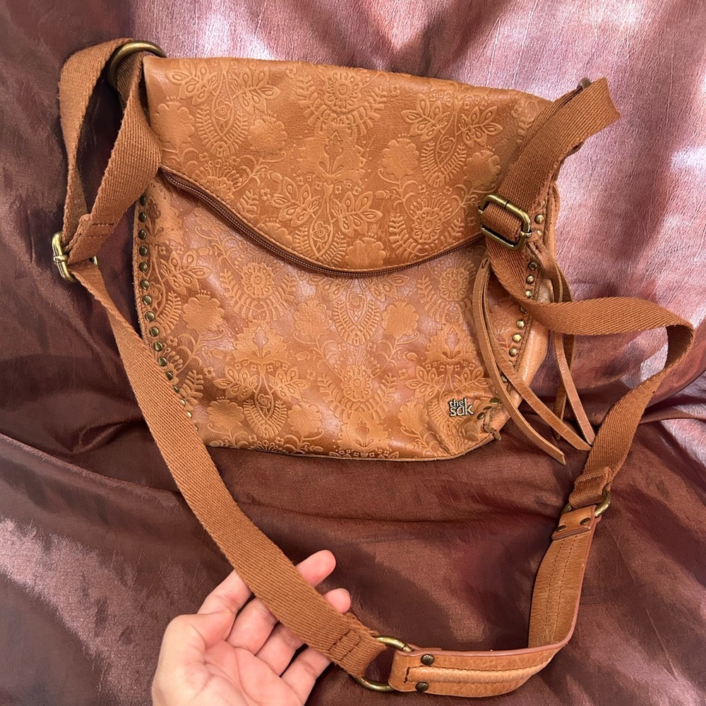 The Sak Silverlake floral crossbody
